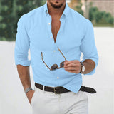 Sacha | Chemise Formelle à Manches Longues Polyvalente