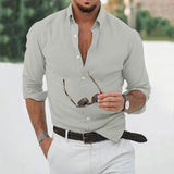 Sacha | Chemise Formelle à Manches Longues Polyvalente