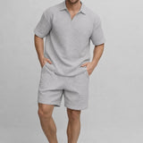 Louis | Ensemble Polo et Short Coordonné Style Estival Décontracté