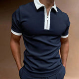 Théodore | Polo Homme Zippé Élégant