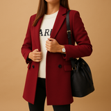 Marianne | Manteau long pour femme au style classique