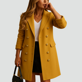 Colette | Manteau femme à double boutonnage et coupe élégante