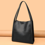 Manon | Sac à main en cuir pour femmes avec grand compartiment et poche extérieure