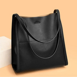Manon | Sac à main en cuir pour femmes avec grand compartiment et poche extérieure