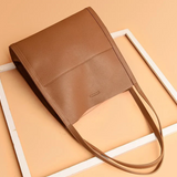 Manon | Sac à main en cuir pour femmes avec grand compartiment et poche extérieure