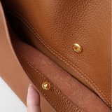 Manon | Sac à main en cuir pour femmes avec grand compartiment et poche extérieure