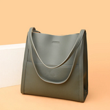 Manon | Sac à main en cuir pour femmes avec grand compartiment et poche extérieure