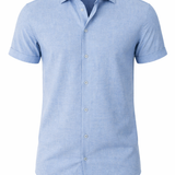 Léandre | Chemise en Lin à Manches Longues Décontractée