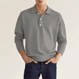 Isidore | Polo Homme à Manches Longues Élégant et Confortable