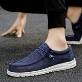 Loïc | Mocassins Homme en Lin Texturé au Style Décontracté Élégant
