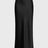 Maréline | Jupe Maxi Taille Haute Élégante à Coupe Fluide