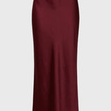 Maréline | Jupe Maxi Taille Haute Élégante à Coupe Fluide