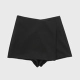 Virelline | Jupe-Short Asymétrique Taille Haute Élégante