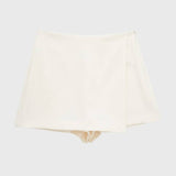 Virelline | Jupe-Short Asymétrique Taille Haute Élégante
