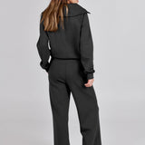 Naya | Ensemble décontracté femme à sweat zippé et pantalon ample