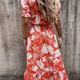 Isalune | Robe d'été à motifs floraux légère et fluide