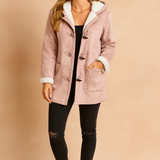 Céline | Veste d’hiver chaude pour femme avec capuche intégrée