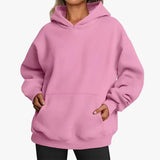 Béatrice | Sweat à capuche léger en coton pour soirées fraîches