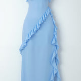 Laura | Robe maxi élégante avec volants