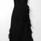 Laura | Robe maxi élégante avec volants