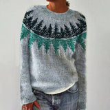Carola | Pull avec des motifs scandinaves colorés