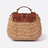 Victoire | Sac bandoulière en paille à franges