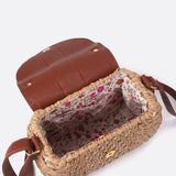 Victoire | Sac bandoulière en paille à franges