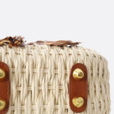 Victoire | Sac bandoulière en paille à franges