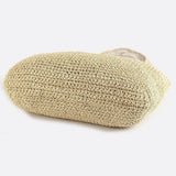Garance | Sac cabas en paille avec fermeture zippée