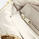 Garance | Sac cabas en paille avec fermeture zippée