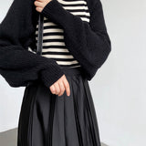 Suzanne | Elvora – Cardigan femme oversize en maille côtelée
