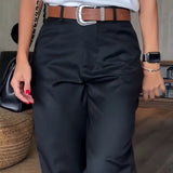 Sylwia | Pantalon Élégant à Rayures