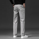 Amaury | Pantalon chino slim extensible à taille élastique