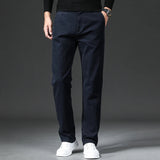 Amaury | Pantalon chino slim extensible à taille élastique