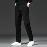 Amaury | Pantalon chino slim extensible à taille élastique