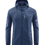 Florian | Veste légère homme à capuche, coupe-vent et confortable