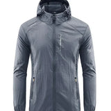Florian | Veste légère homme à capuche, coupe-vent et confortable