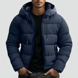 Rémi | Veste matelassée pour homme avec capuche et poches zippées