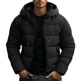 Rémi | Veste matelassée pour homme avec capuche et poches zippées