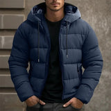 Rémi | Veste matelassée pour homme avec capuche et poches zippées