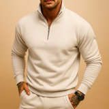 Pascal | Pull en tricot pour homme à col montant et coupe ajustée