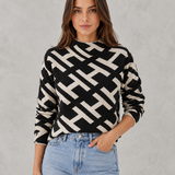 Garance | Pull Femme en Velours Tricoté à Col Roulé
